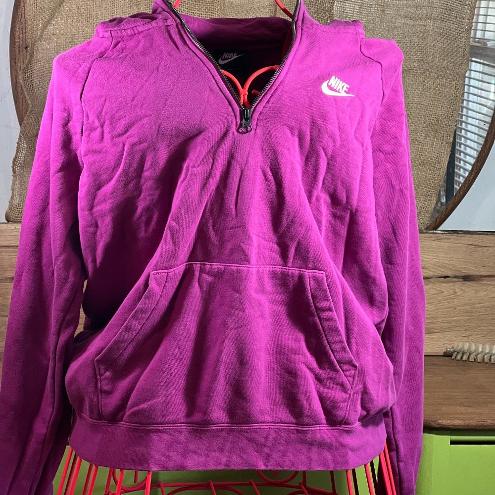 Purple Nike hoodie